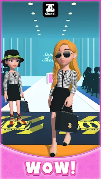 Скачать Catwalk Battle - Dress up! на Android — Безлимитные деньги и все наряды — скриншот 4 Скачать Catwalk Battle - Dress up! на Android — Безлимитные деньги и все наряды — скриншот 4