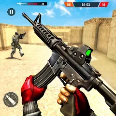 FPS Commando Terrorist Strike Mod APK Безлимитные патроны и усиленный урон — Скачать на Андроид
