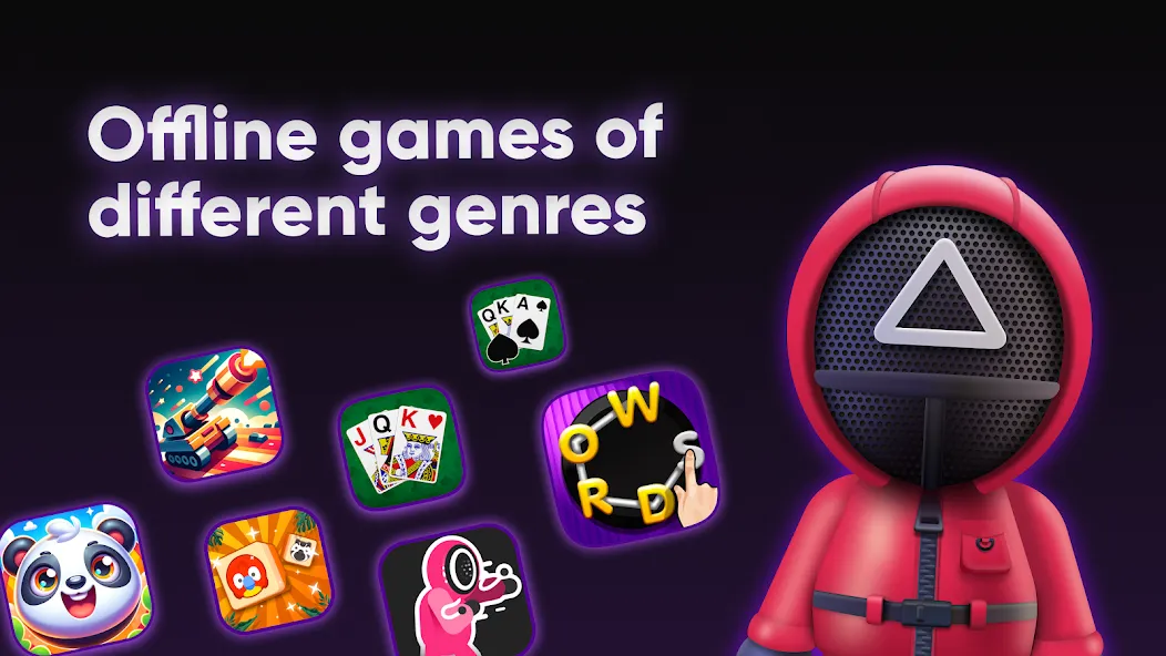 Скачать Offline Games - No WiFi - Fun на Андроид — Много игр без интернета — скриншот 3