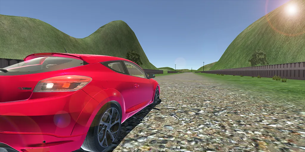 Взломанная Megane Drift Simulator на Андроид — Много денег и все машины открыты — скриншот 1