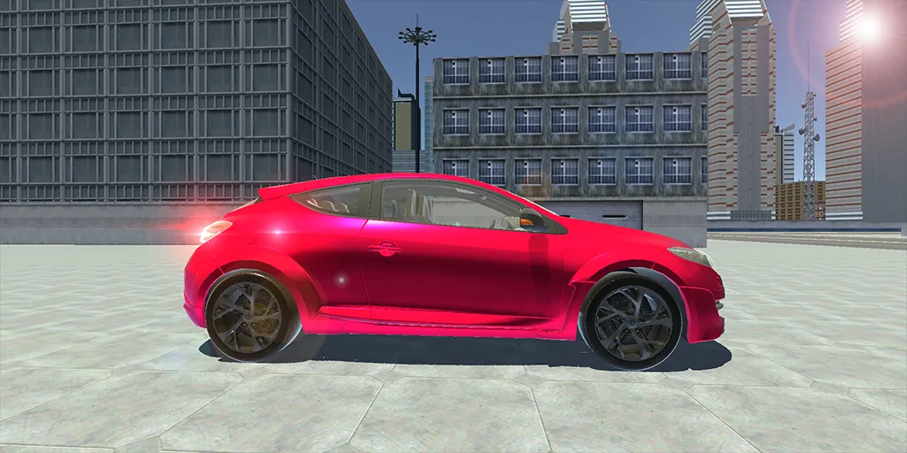 Взломанная Megane Drift Simulator на Андроид — Много денег и все машины открыты — скриншот 3