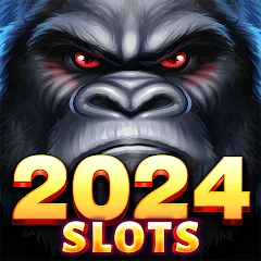 Скачать взломанную Ape Slots: Vegas Casino Deluxe — Безлимитные монеты и джекпоты