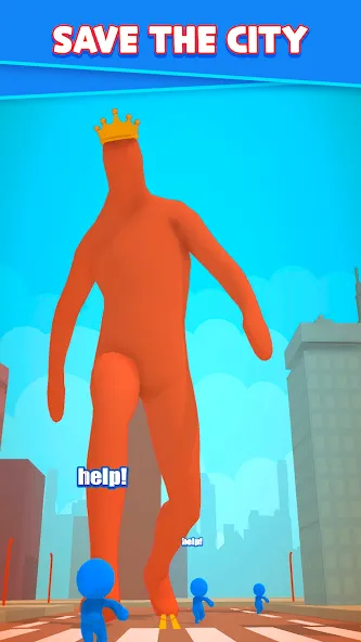 Скачать Giant Wanted MOD APK — Много денег и усиленный урон — скриншот 1
