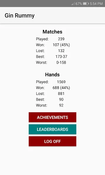 Скачать Gin Rummy на Андроид — Безлимитные монеты и подсказки — скриншот 4