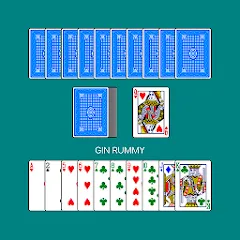 Скачать Gin Rummy на Андроид — Безлимитные монеты и подсказки