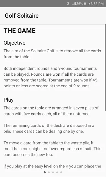 Скачать Golf Solitaire — Последняя версия (Без рекламы и бесконечные подсказки) — скриншот 4 Скачать Golf Solitaire — Последняя версия (Без рекламы и бесконечные подсказки) — скриншот 4