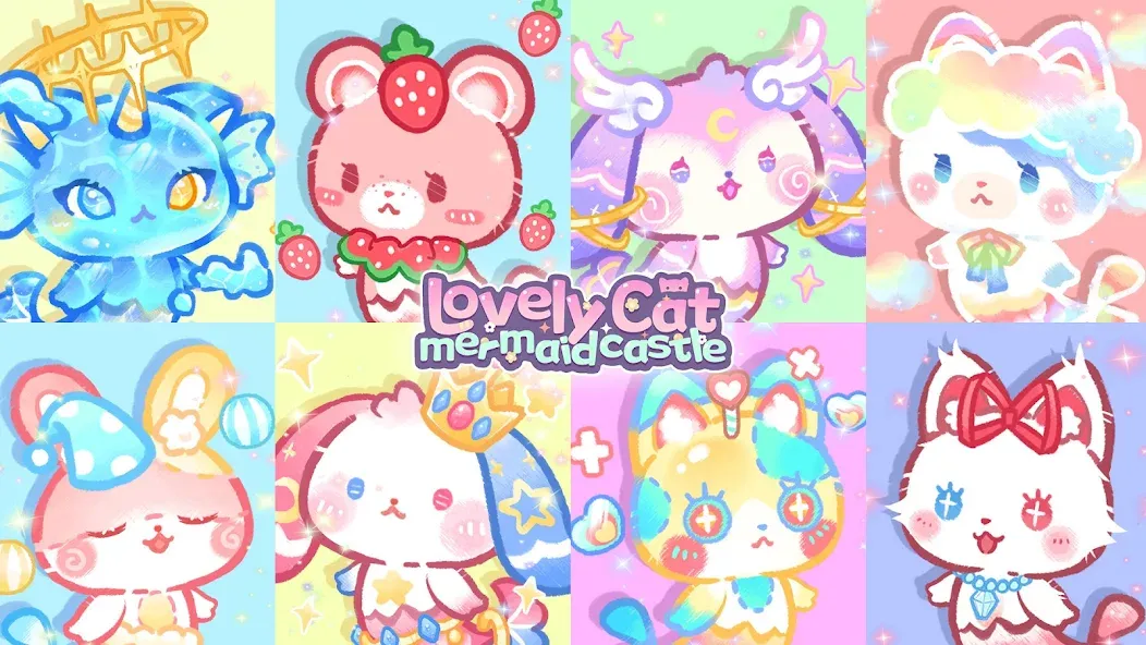 Lovely Cat:Mercat Castle (Мод Много монет и открыты все уровни) — скриншот 5
