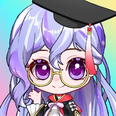 Скачать Chibi Doll: My School на телефон — Разблокированы все наряды и локации