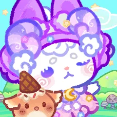 Lovely cat dream party MOD — Много монет и все уровни на Андроид