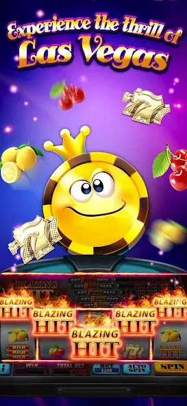 Скачать взлом Full House Casino - Slots Game на Андроид — Безлимитные монеты и бесплатные вращения — скриншот 2