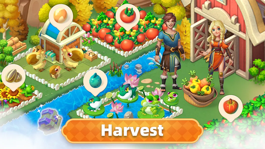 Merge Legends: Dragon Island MOD APK на Android — Безлимитные ресурсы и открыты драконы — скриншот 4 Merge Legends: Dragon Island MOD APK на Android — Безлимитные ресурсы и открыты драконы — скриншот 4