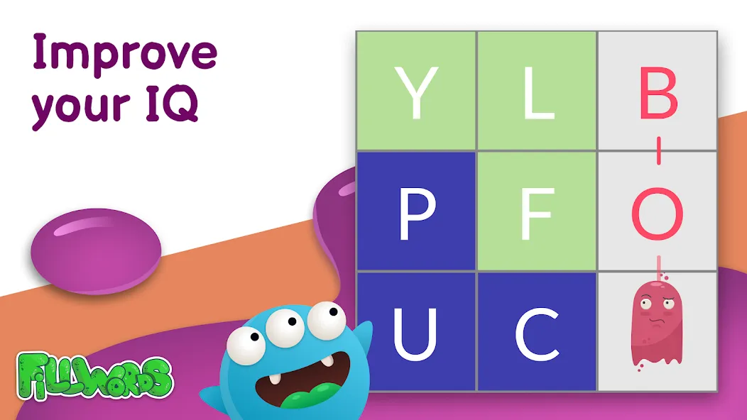 Fill Words: Word Search Puzzle MOD APK на Android — Безлимитные подсказки и открыты все уровни — скриншот 1 Fill Words: Word Search Puzzle MOD APK на Android — Безлимитные подсказки и открыты все уровни — скриншот 1