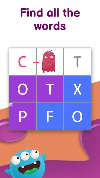 Fill Words: Word Search Puzzle MOD APK на Android — Безлимитные подсказки и открыты все уровни — скриншот 2 Fill Words: Word Search Puzzle MOD APK на Android — Безлимитные подсказки и открыты все уровни — скриншот 2