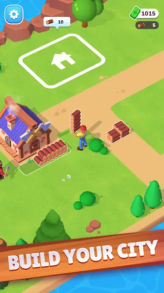 Town Mess - Building Adventure — Мод: Безлимитные деньги и ресурсы — скриншот 1 Town Mess - Building Adventure — Мод: Безлимитные деньги и ресурсы — скриншот 1
