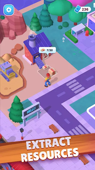 Town Mess - Building Adventure — Мод: Безлимитные деньги и ресурсы — скриншот 3 Town Mess - Building Adventure — Мод: Безлимитные деньги и ресурсы — скриншот 3