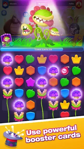 Скачать взлом Match Brawl на Андроид — Много монет и усиленные бонусы — скриншот 2