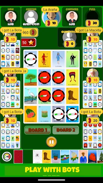 Скачать Loteria Mexicana Game — Безлимитные монеты и подсказки — скриншот 1