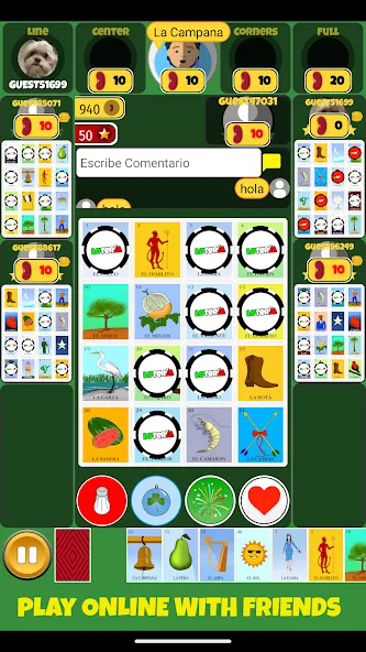 Скачать Loteria Mexicana Game — Безлимитные монеты и подсказки — скриншот 2