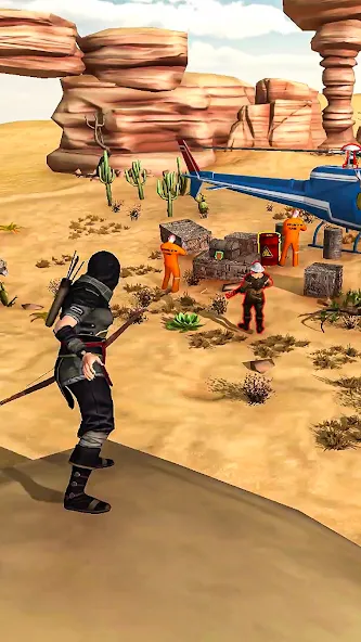 Скачать Archer Attack 3D: Shooter War с модом — Безлимитные деньги и оружие — скриншот 4 Скачать Archer Attack 3D: Shooter War с модом — Безлимитные деньги и оружие — скриншот 4