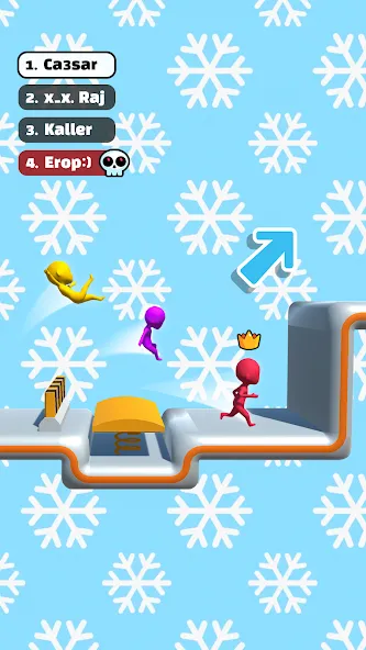 Run Race 3D — Fun Parkour Game — Без рекламы и много монет — скриншот 2