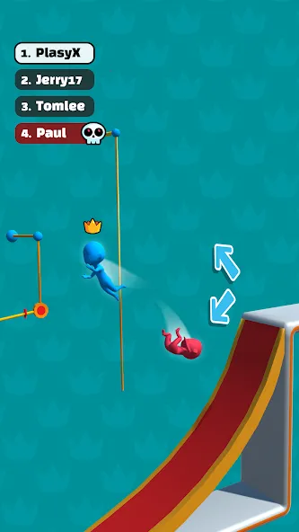Run Race 3D — Fun Parkour Game — Без рекламы и много монет — скриншот 3