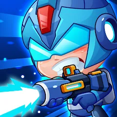 Скачать Metal Gun - Cyber Soldier с модом — Безлимитные деньги и оружие