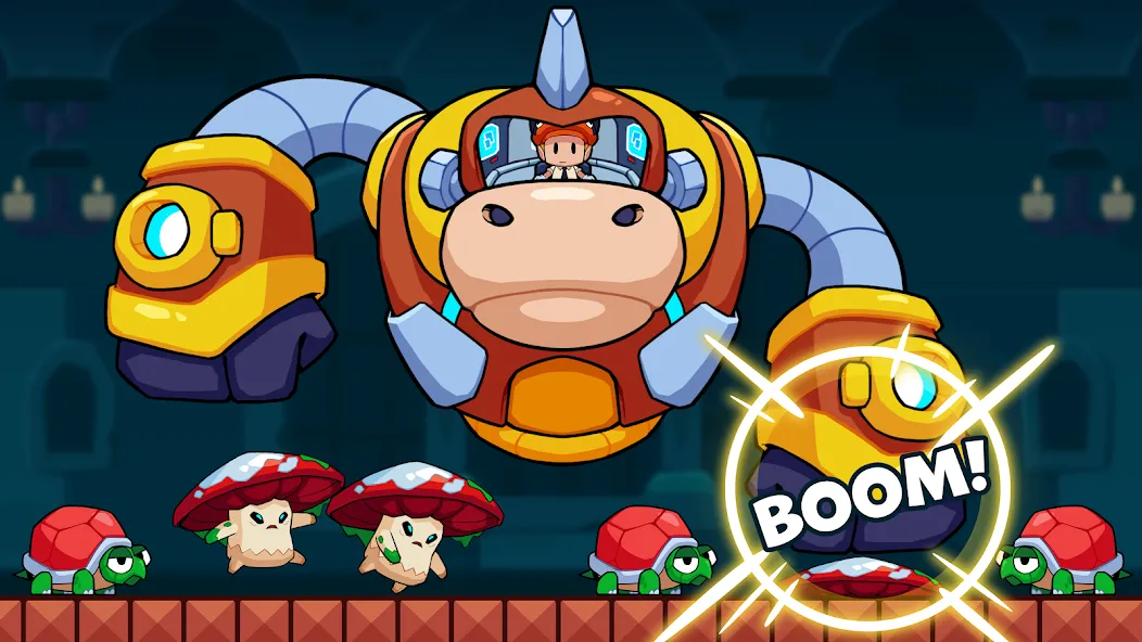 Скачать Super Meno - Jungle Platform на телефон — Безлимитные монеты и все уровни — скриншот 3