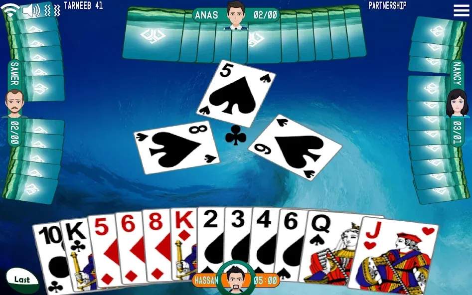 Golden Card Games Tarneeb Trix — Мод: Безлимитные монеты и открыты все режимы — скриншот 1
