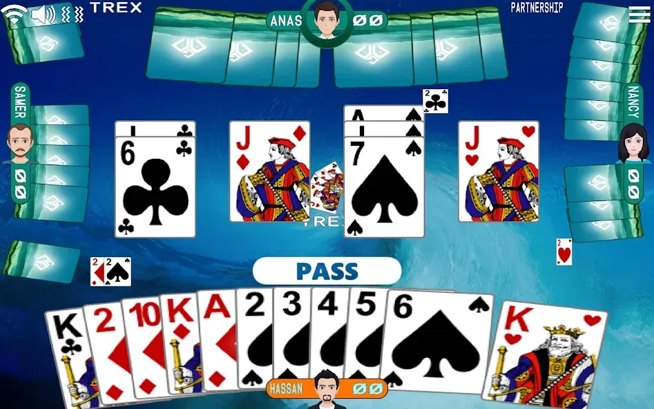 Golden Card Games Tarneeb Trix — Мод: Безлимитные монеты и открыты все режимы — скриншот 2