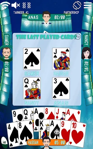 Golden Card Games Tarneeb Trix — Мод: Безлимитные монеты и открыты все режимы — скриншот 5