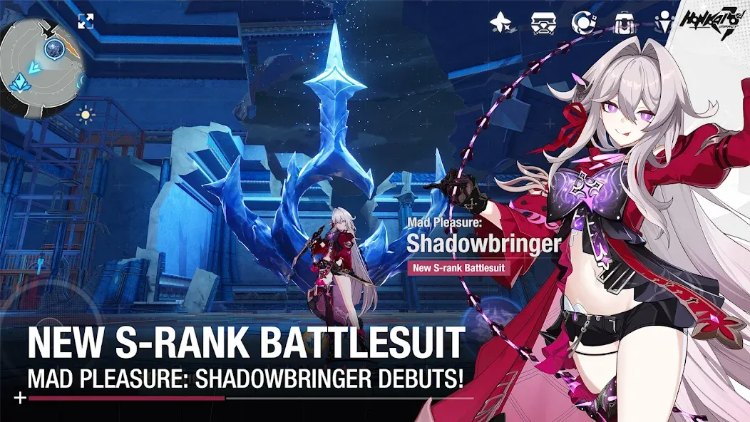 Скачать взлом Honkai Impact 3 на Андроид — Безлимитные ресурсы и усиленные герои — скриншот 2