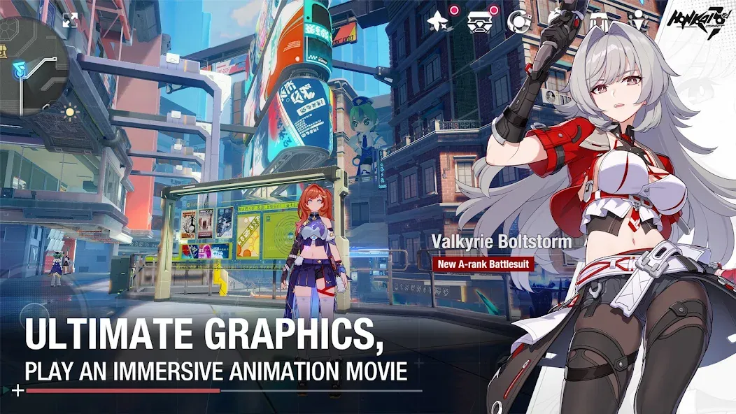 Скачать взлом Honkai Impact 3 на Андроид — Безлимитные ресурсы и усиленные герои — скриншот 5