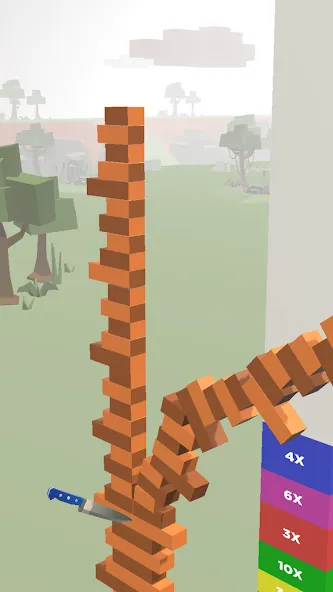 Скачать Slice Master Robux Roblominer MOD APK — Безлимитные робуксы и быстрый прогресс — скриншот 2