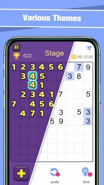 Скачать Match Ten - Relax Number Game MOD APK — Без рекламы и много подсказок — скриншот 3 Скачать Match Ten - Relax Number Game MOD APK — Без рекламы и много подсказок — скриншот 3