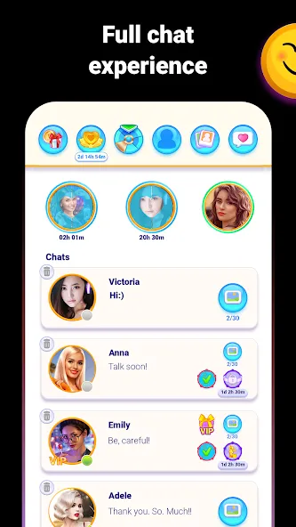 Love Stories: Dating game MOD — Безлимитные билеты и алмазы на Андроид — скриншот 3