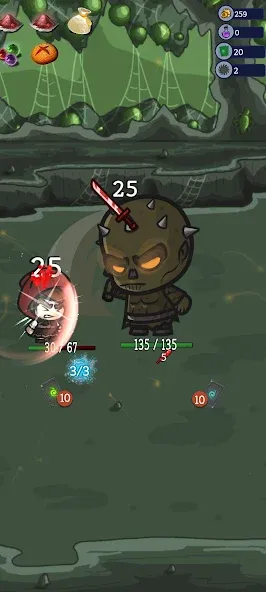 Взломанная Rogue Ascension: Roguelike RPG на Андроид — Бесконечные ресурсы и усиленные герои — скриншот 3