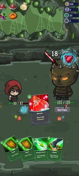 Взломанная Rogue Ascension: Roguelike RPG на Андроид — Бесконечные ресурсы и усиленные герои — скриншот 4