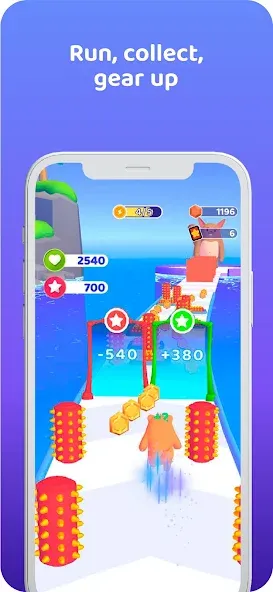 Walken Runner Mod APK Бесконечная энергия и быстрый бег — Скачать на Андроид — скриншот 1