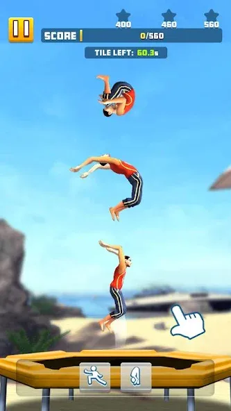Скачать Flip Bounce на Андроид — Безлимитные жизни и бонусы — скриншот 1