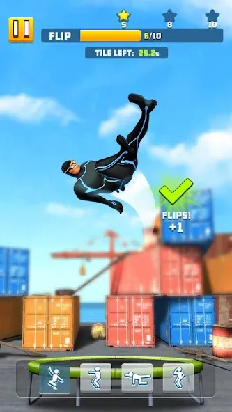 Скачать Flip Bounce на Андроид — Безлимитные жизни и бонусы — скриншот 2