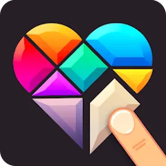 Скачать Polygrams - Tangram Puzzles — Без рекламы и все пазлы открыты