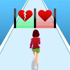 Скачать Girl Run 3D - Fun Running Game с модом — Безлимитные деньги и все уровни