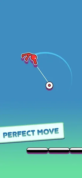 Stickman Hook MOD APK — Безлимитные монеты и все уровни — скриншот 2