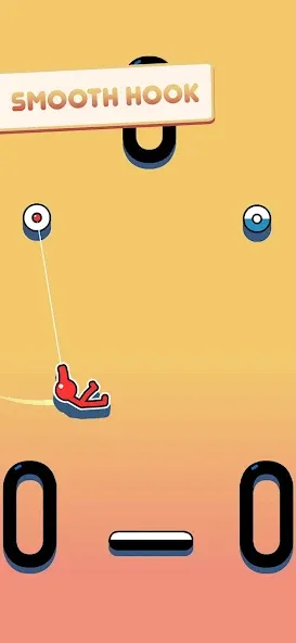 Stickman Hook MOD APK — Безлимитные монеты и все уровни — скриншот 4