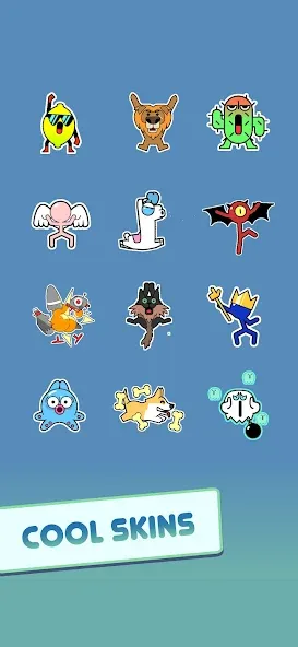 Stickman Hook MOD APK — Безлимитные монеты и все уровни — скриншот 5