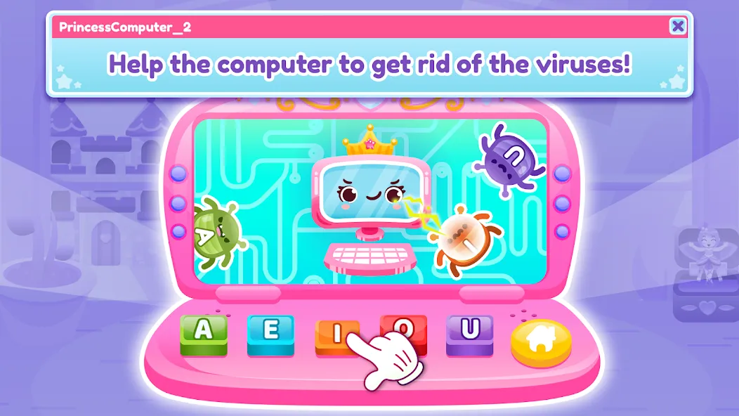 Princess Computer 2 Girl Games — Взломанная версия (Все наряды и уровни открыты) — скриншот 2 Princess Computer 2 Girl Games — Взломанная версия (Все наряды и уровни открыты) — скриншот 2
