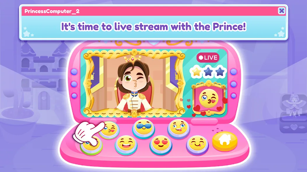 Princess Computer 2 Girl Games — Взломанная версия (Все наряды и уровни открыты) — скриншот 3 Princess Computer 2 Girl Games — Взломанная версия (Все наряды и уровни открыты) — скриншот 3