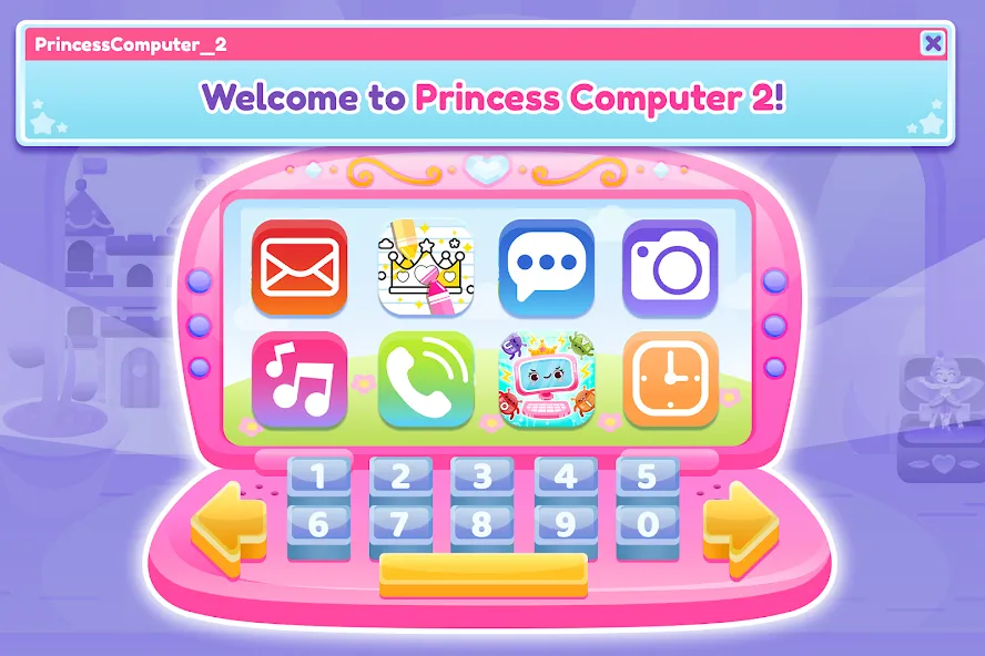 Princess Computer 2 Girl Games — Взломанная версия (Все наряды и уровни открыты) — скриншот 5 Princess Computer 2 Girl Games — Взломанная версия (Все наряды и уровни открыты) — скриншот 5