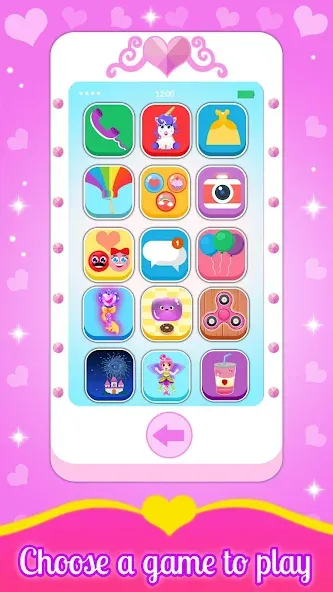 Baby Princess Phone — Разблокированы все игровые функции — скриншот 1