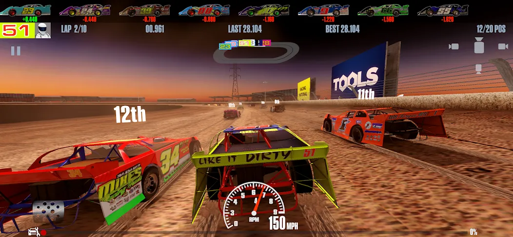 Stock Car Racing на Андроид — Безлимитные деньги и тюнинг авто — скриншот 2 Stock Car Racing на Андроид — Безлимитные деньги и тюнинг авто — скриншот 2